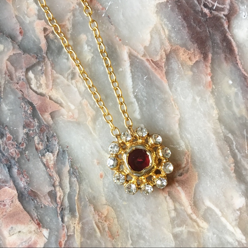 Authentic Chanel Clip-on Necklace